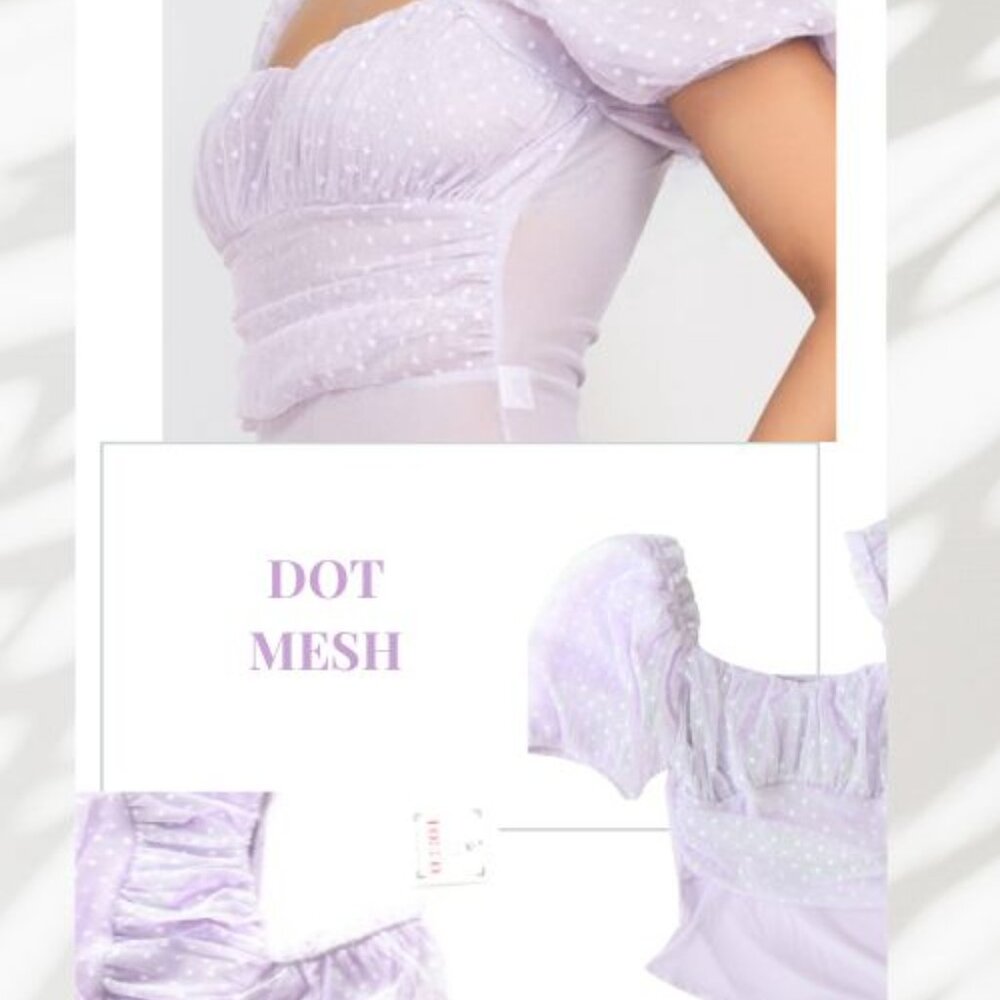 DOT MESH BODYSUIT